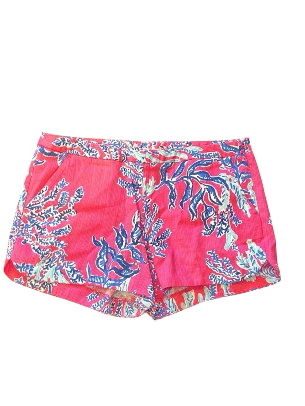 LILLY PULITZER Floral coral reef Pink Women's Shorts size 4